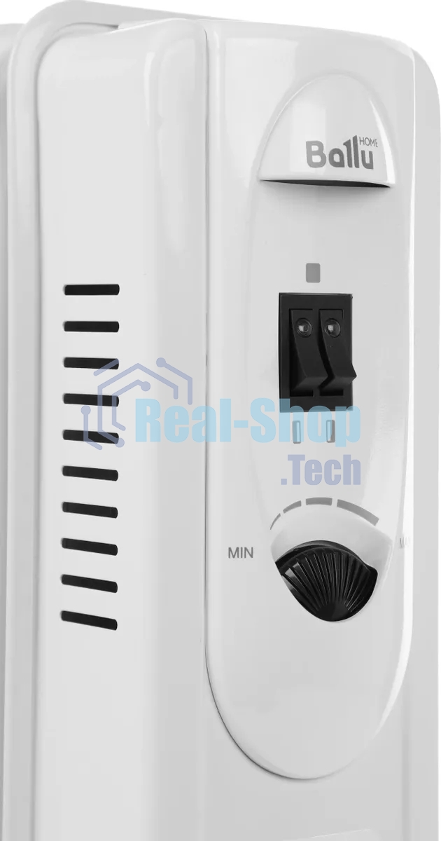 Обогреватель масляный Ballu Comfort BOH/CM-05WDN 1000 (5 секций) белый, 1000 Вт, 15 м2, термостат