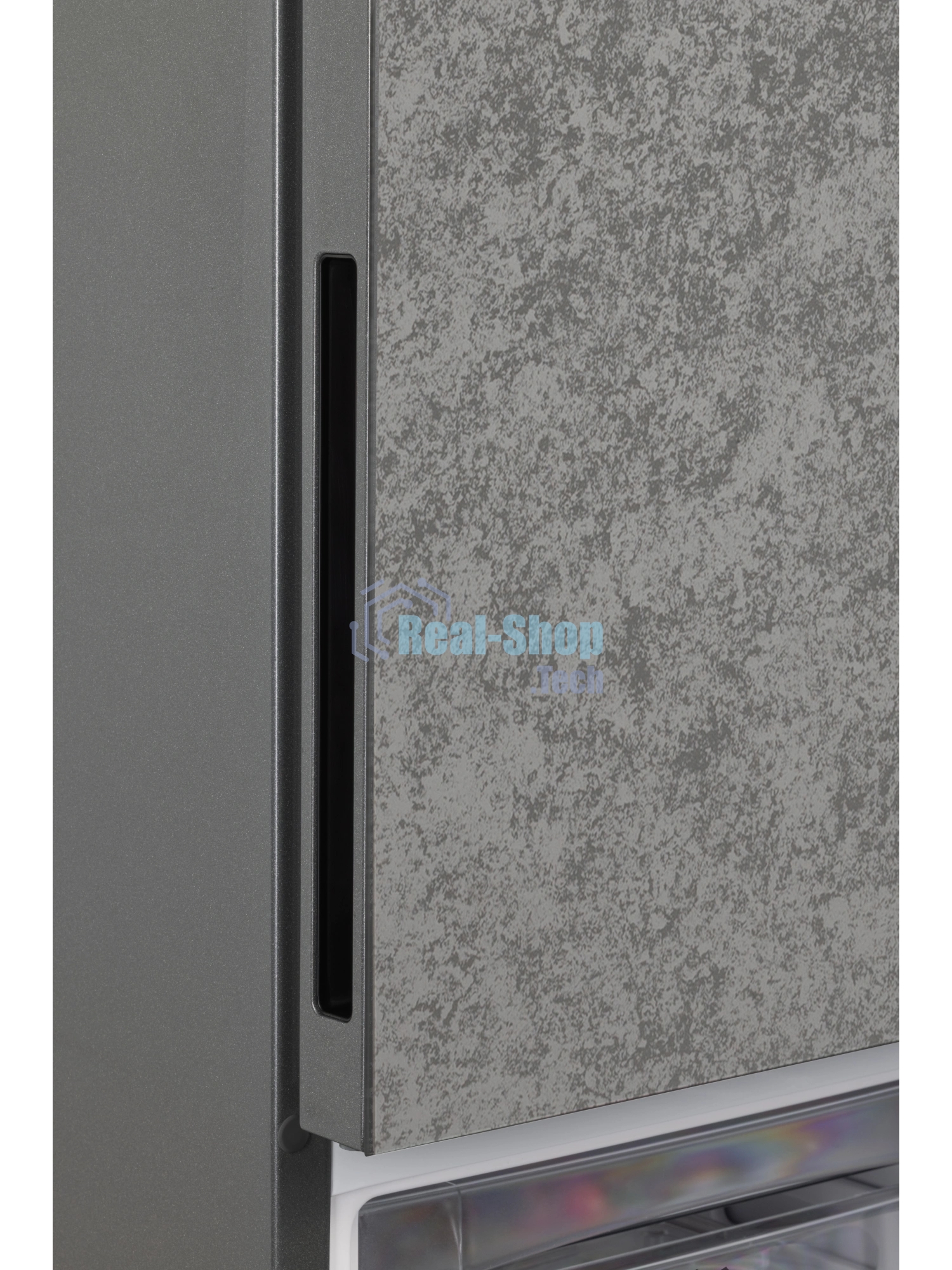 Холодильник Nordfrost NRG 162NF GSS серый мрамор двухкамерный 205/105л морозилка снизу, No Frost