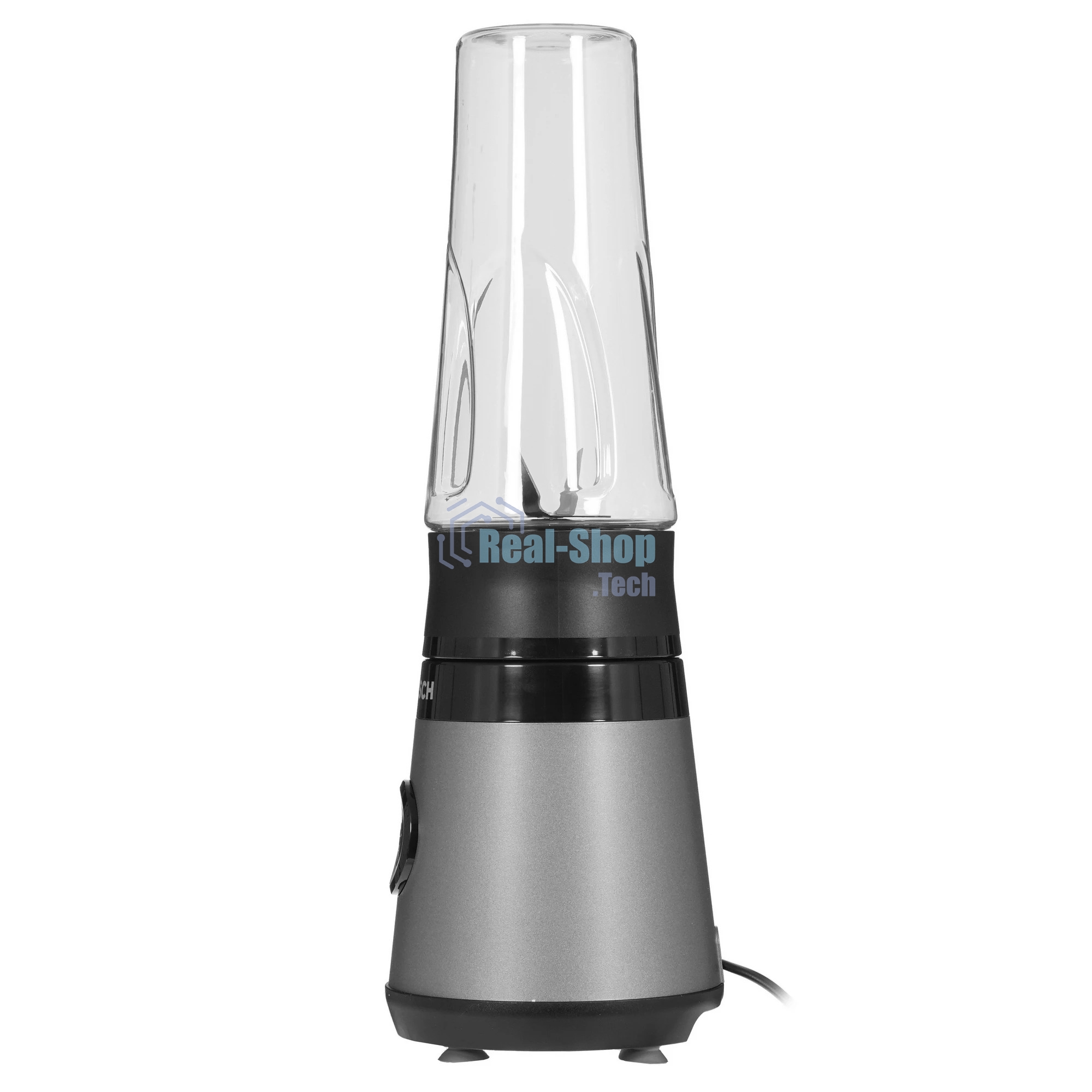 Блендер стационарный Bosch MMB2111S черный, 450 Вт, 1 скорость