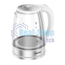 Электрочайник Blackton Bt KT1729G белый/серебристый, 1.8 л, 1500 Вт, скрытый нагревательный элемент