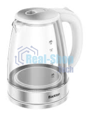 Электрочайник Blackton Bt KT1729G белый/серебристый, 1.8 л, 1500 Вт, скрытый нагревательный элемент