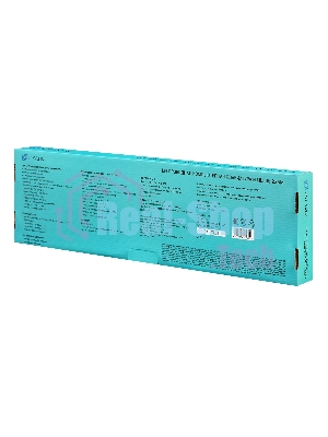 Комплект клавиатура+мышь Oklick 225M беспроводной, USB, 1200 DPI, чёрный