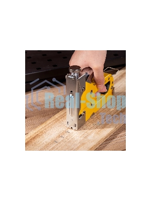 Мебельный степлер Deli DL1313 3-в-1. 4-8мм. 0,6 кг. Полностью стальная конструкция. Подходит для D/U/T.