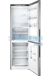 Холодильник Atlant ХМ-4624-141 нержавеющая сталь двухкамерный 228/119л морозилка снизу