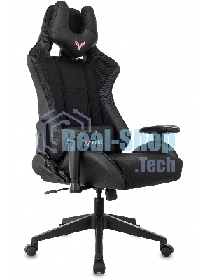 Кресло игровое Бюрократ VIKING 4 AERO BLACK EDITION черный искусст.кожа/ткань
