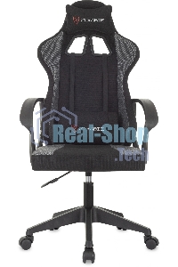 Кресло игровое Zombie Carry черный/серый, крестов. пластик