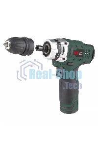 Профессиональный аккумуляторный шуруповерт Klpro KLNM1020S (10,8В, LI-ion 2.0А·ч, 3 сменные насадки, 19 ступений, 30Нм)