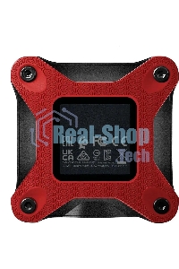 Внешний SSD ADATA SD620, 512 Gb, USB 3.2 Gen 2 Type-A, R/W 520/460, красный