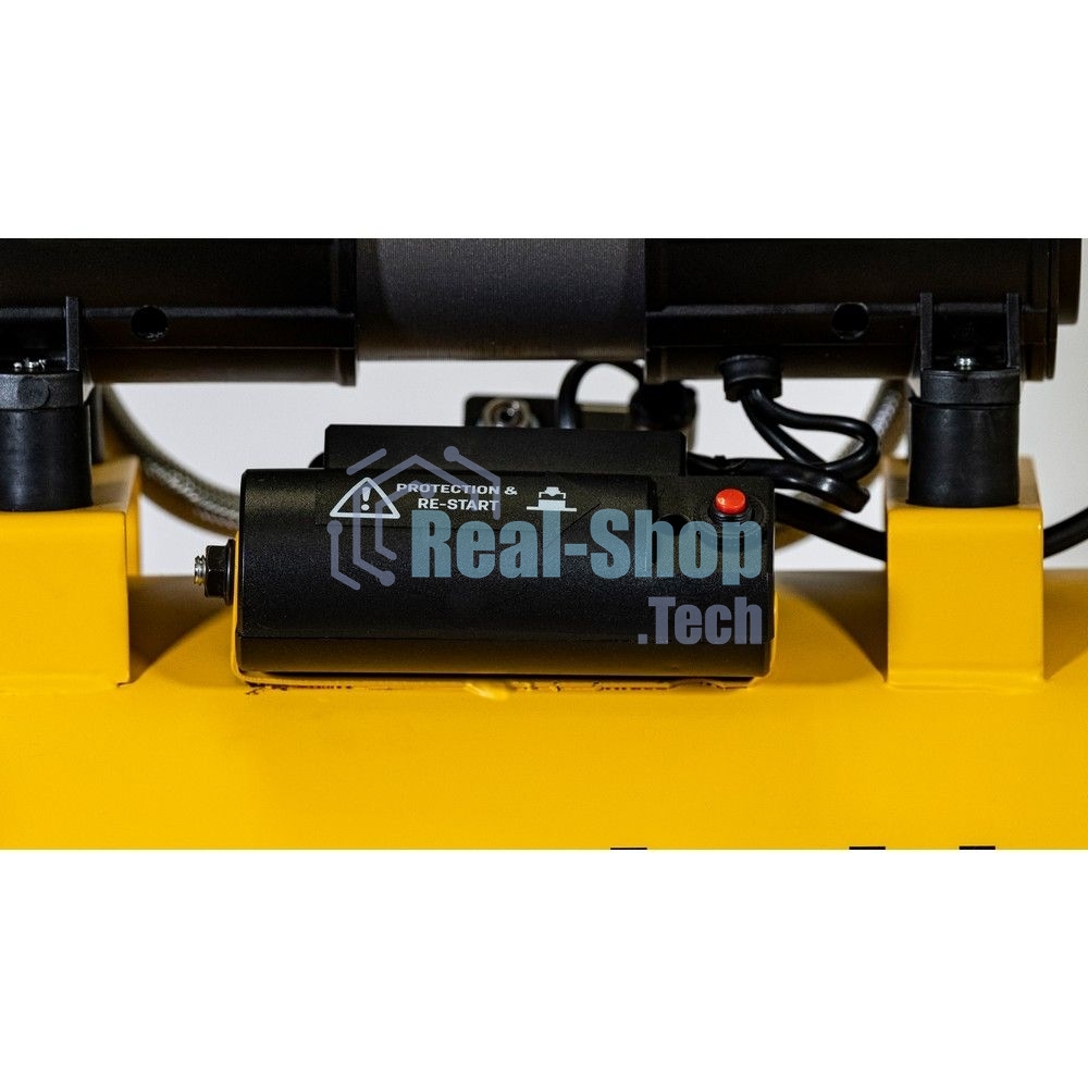 Компрессор воздушный безмаслянный Deli DL-WKY25-E1 (мощность 1,2кВт, 25литров, 80л/мин, 7атм, 2800об/мин)