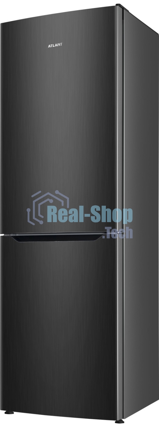 Холодильник Atlant XM 6623-159 черный металлик двухкамерный 182/159л морозилка снизу