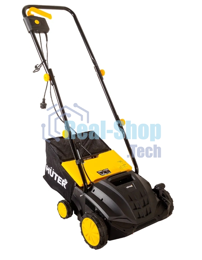 Газонокосилка электрическая Eurolux ELM-1.5, от сети, 1200 Вт