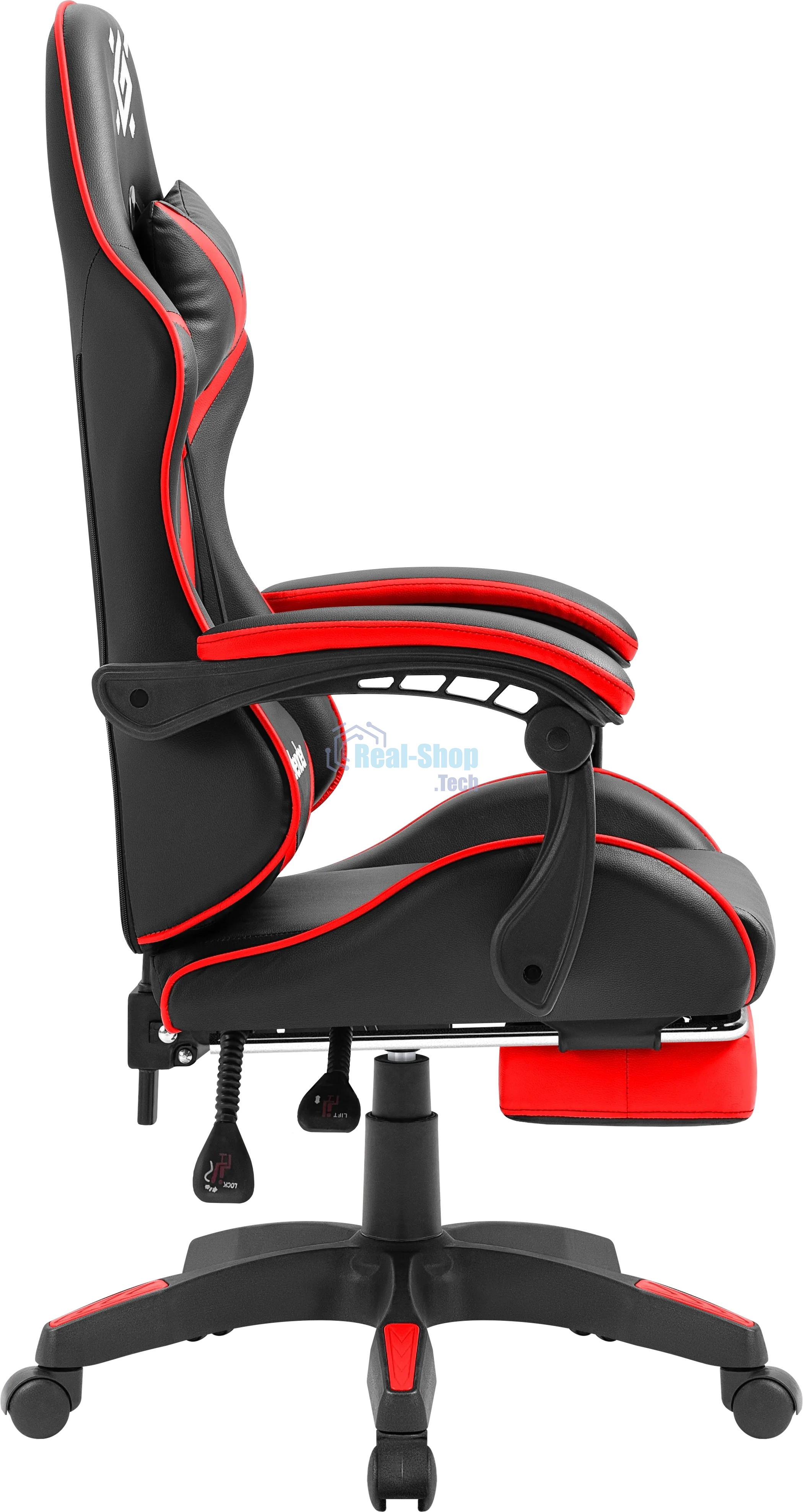 Кресло игровое Defender MINION BLACK/RED