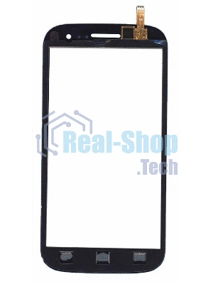 Сенсорное стекло (тачскрин) для Fly IQ451 Quattro Vista, черное