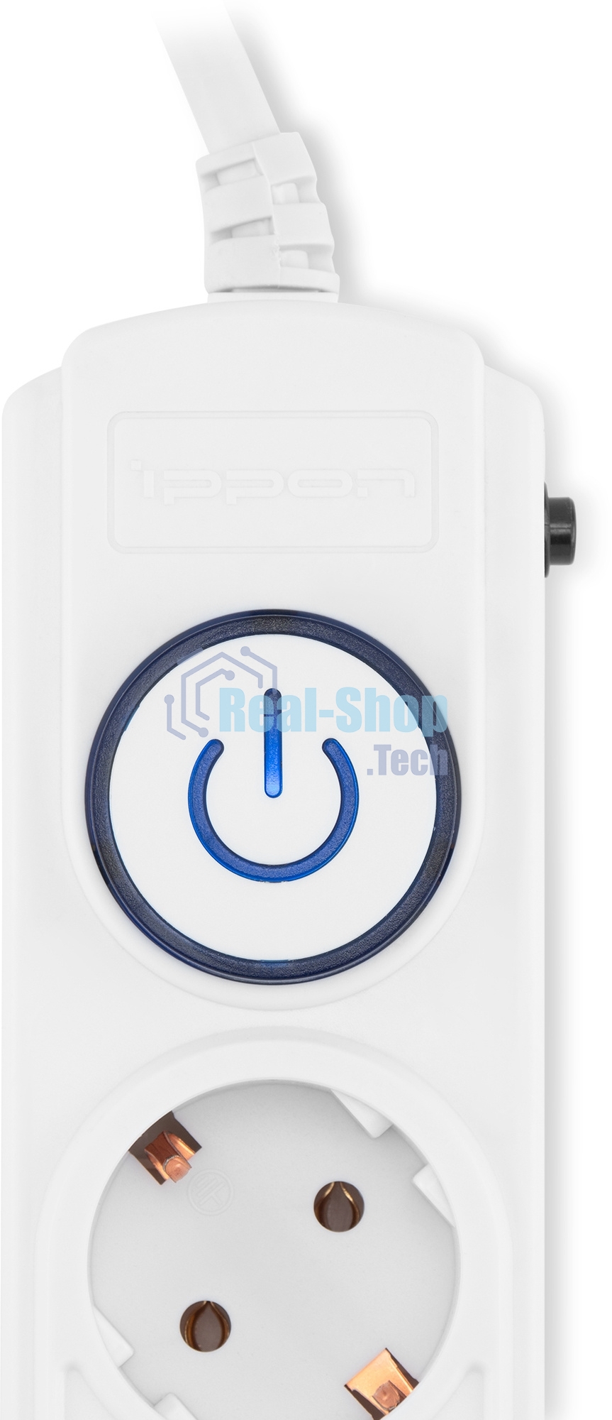 Сетевой фильтр Ippon BK-6-EU-5-10-W 5 м (6 розеток) белый (коробка)