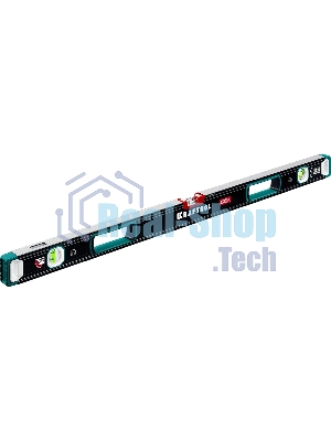 Уровень KRAFTOOL A-RATE CONTROL 2000 мм, магнитный сверхпрочный уровень с зеркальным глазком