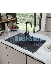 Кухонная мойка Maunfeld Lacrima 700 MFQS-700DGR темно-серый