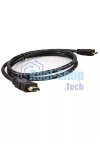 Кабель HDMI-19M --- MiniHDMI-19M ver 2.0+3D/Ethernet,1m Telecom