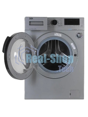 Стиральная машина Beko WSPE7H616S cеребристый, загрузка фронтальная 7,5 кг, 1200 об/мин., класс: А