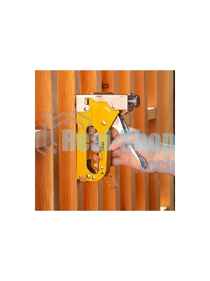 Мебельный степлер Deli DL1313 3-в-1. 4-8мм. 0,6 кг. Полностью стальная конструкция. Подходит для D/U/T.