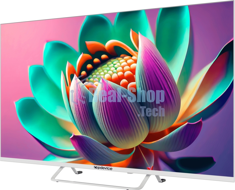 Телевизор Topdevice 43'' TDTV43CS07U белый LED 4k UHD 60Hz Smart TV