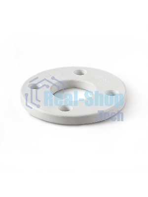 Фланец 40 пластиковый полипропиленовый PPR белый PRO AQUA