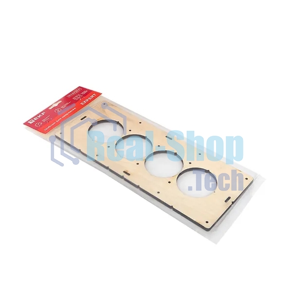 Шаблон для подрозетников EKF Expert sh-d68-4 c 4 отверстиями d 68 мм