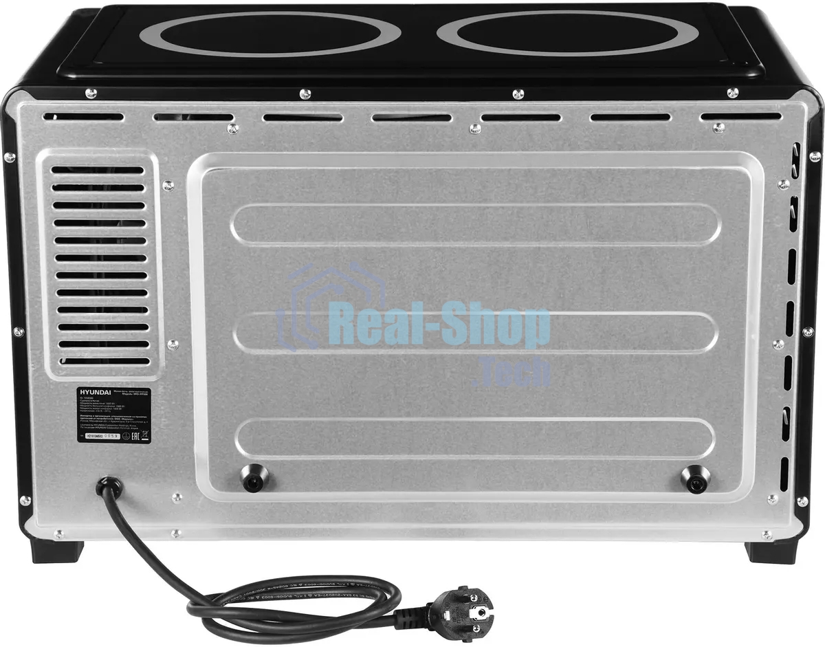 Мини-печь Hyundai MIO-HY086 38л. 1600Вт черный