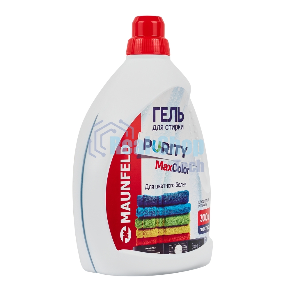 Гель для стирки Maunfeld Purity Max color 3000мл MWL3000PC