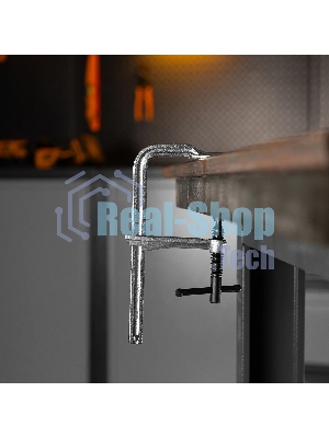 Струбцина Denzel F-образная, 80x200 мм, кованая