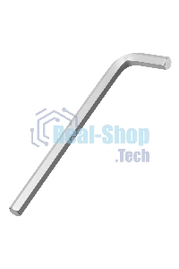 Набор ключей имбусовых Denzel, HEX, 1,5-10 мм, CrV, 9 шт., удлиненные