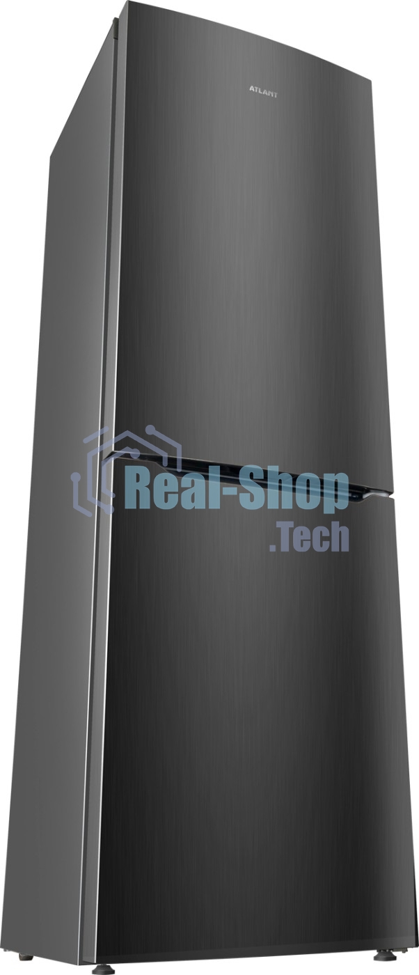 Холодильник Atlant XM 6623-159 черный металлик двухкамерный 182/159л морозилка снизу
