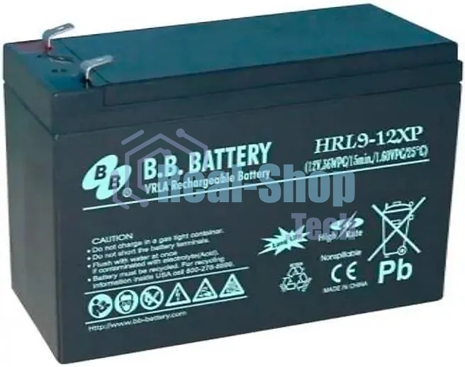Батарея для ИБП BB HRL 9-12XP 12В 9А·ч