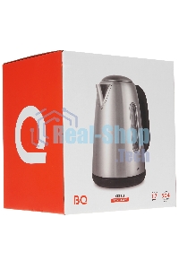 Чайник электрический BQ KT1822SW черный/стальной, 2200 Вт, 1.7 л