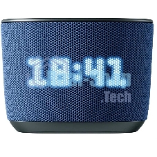 Умная колонка Sber Boom Home, 8Вт, с экраном, 1 динамик, часы, мультирум, TWS, Zigbee хаб, Wi-Fi, Bluetooth 5.0, Zigbee, Салют, морской