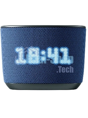 Умная колонка Sber Boom Home, 8Вт, с экраном, 1 динамик, часы, мультирум, TWS, Zigbee хаб, Wi-Fi, Bluetooth 5.0, Zigbee, Салют, морской