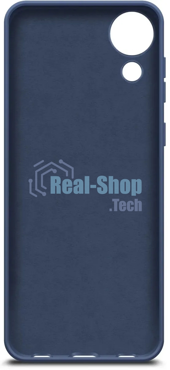 Чехол (клип-кейс) BoraSCO Microfiber Case для Samsung Galaxy A03 Core синий