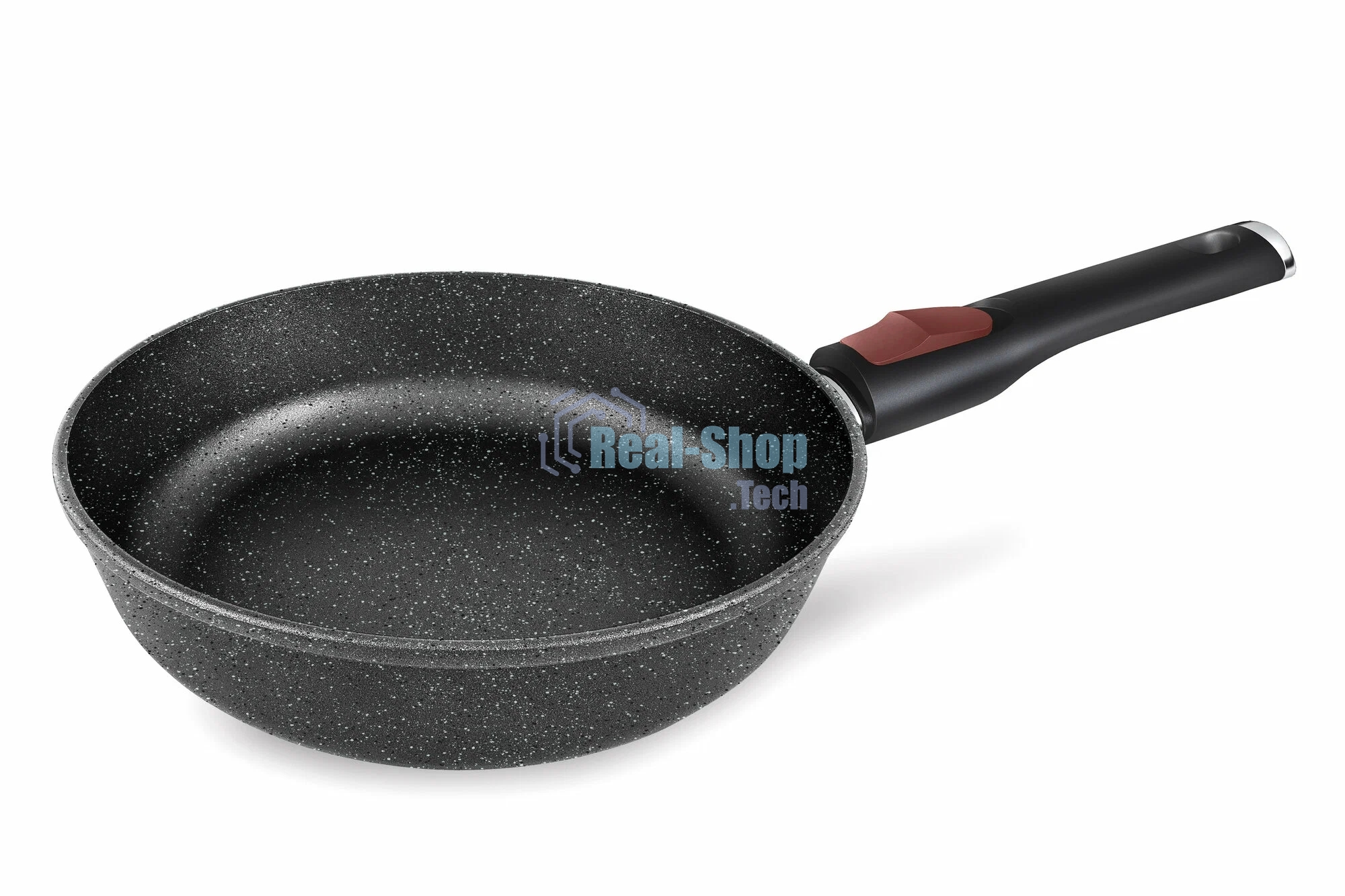 Сковорода 24 литая Индукция Гранит с/р НМП