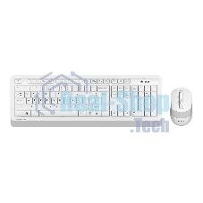 Комплект клавиатура+мышь A4Tech FStyler FG1010S беспроводной, USB, 2000 DPI, белый/серый