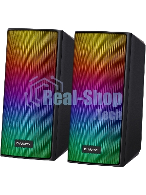 Акустическая система 2.0 Defender Spitfire black (6Вт, питание от USB, bluetooth)