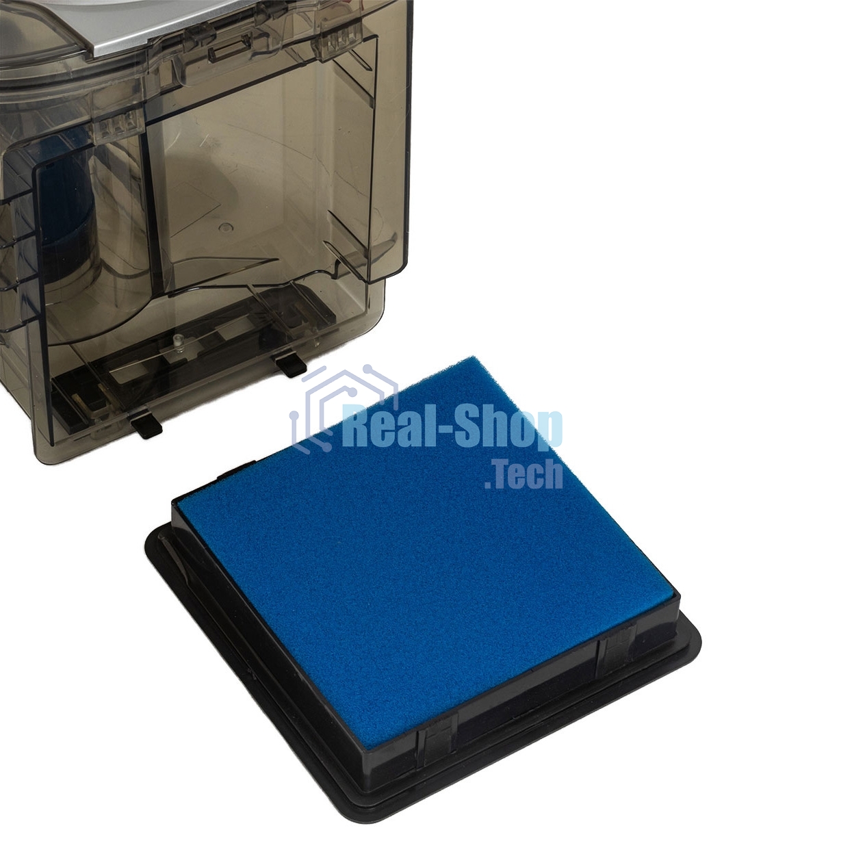 Пылесос JVC JH-VC430 синий, 360/2100 Вт, уборка сухая, пылесборник контейнер, 2.5 л