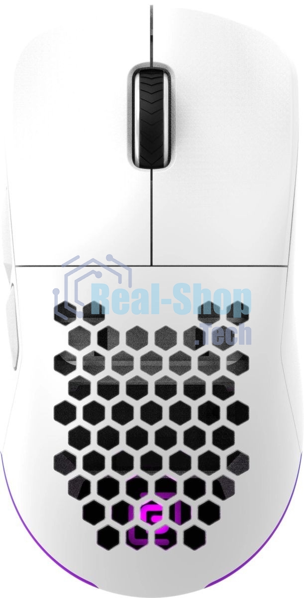 Мышь беспроводная Oklick 900GMW белый, 26000 dpi, радиоканал, Bluetooth, USB, кнопки - 6