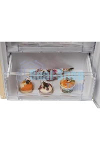 Холодильник Nordfrost NRB 152 ME бежевый мрамор двухкамерный 205/115 л морозилка снизу, капельная система