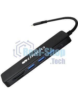 USB-концентратор ORIGO OU3340PD, USB-C, 3xUSB 3.0/USB Type-C/PD 3.0/HDMI/SD/TF/microSD, USB Type-C