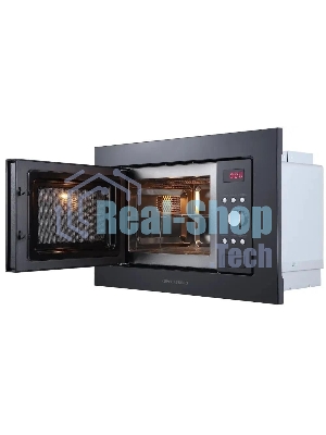 Встраиваемая микроволновая печь Kuppersberg HMW 615 B 18 л, 700 Вт, 8 программ, черный