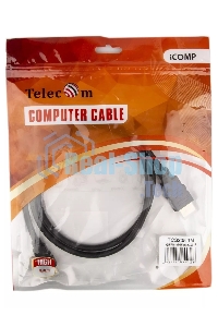 Кабель HDMI-19M --- MiniHDMI-19M ver 2.0+3D/Ethernet,1m Telecom