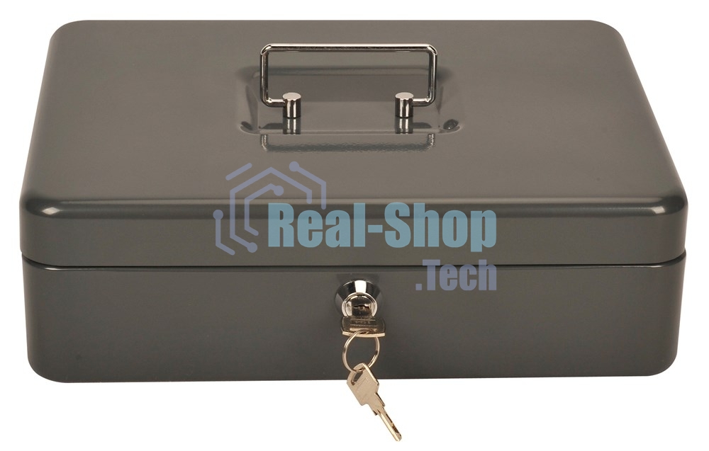 Ящик для денег Cactus CS-CB-004GY 90x300x240 серый