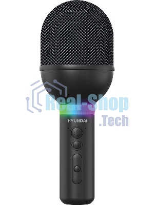 Микрофон беспроводной Hyundai H-MIC101 черный