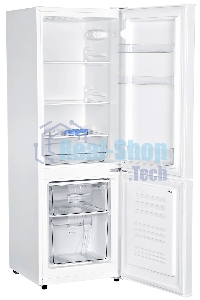 Холодильник Hyundai CC2054WT белый двухкамерный 120/34 л морозилка снизу, капельная система