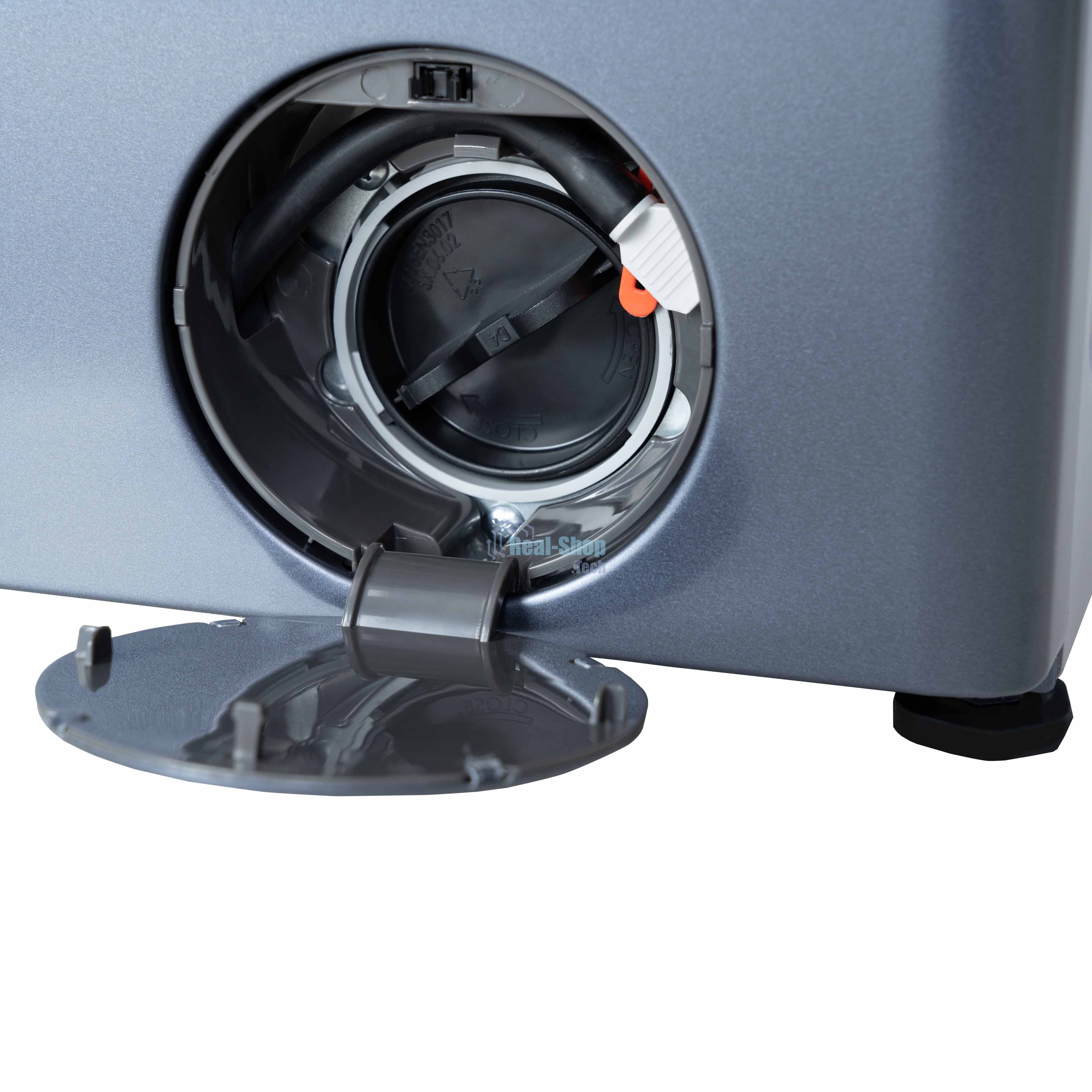 Стиральная машина Бирюса WM-SC914/15 W перламутровый синий, загрузка фронтальная 9 кг, 1400 об/мин, класс А+++