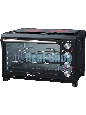 Мини-печь Hyundai MIO-HY086 38л. 1600Вт черный